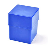 30 pcs Plastic Storage Containers Box Case, with Lids, for Small Items and Other Craft Projects, Square, Blue, 5.95x5.95x7.25cm