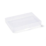 25 pcs Transparent Plastic Storage Box, for Disposable Face Mouth Cover, Portable Rectangle Dust-proof Mouth Face Cover Storage Containers, Clear, 7.5x10.7x1.8cm