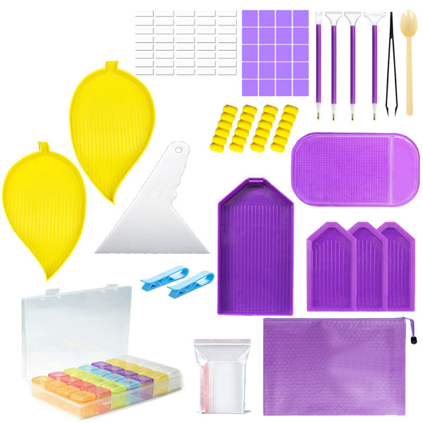 Craspire DIY Diamond Painting Tools Kit, including 1Pc Storage Case, 1 –  CRASPIRE