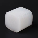 2PCS Honeycomb Cube Candle Food Grade Silicone Molds, for Scented Candle Making, White, 65x65x63mm, Inner Diameter: 53x53x53mm