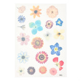 Craspire Plastic Self Adhesive Stickers, Plant Pattern, Flower Pattern, 15x10.5x0.01cm, 10sheets/set