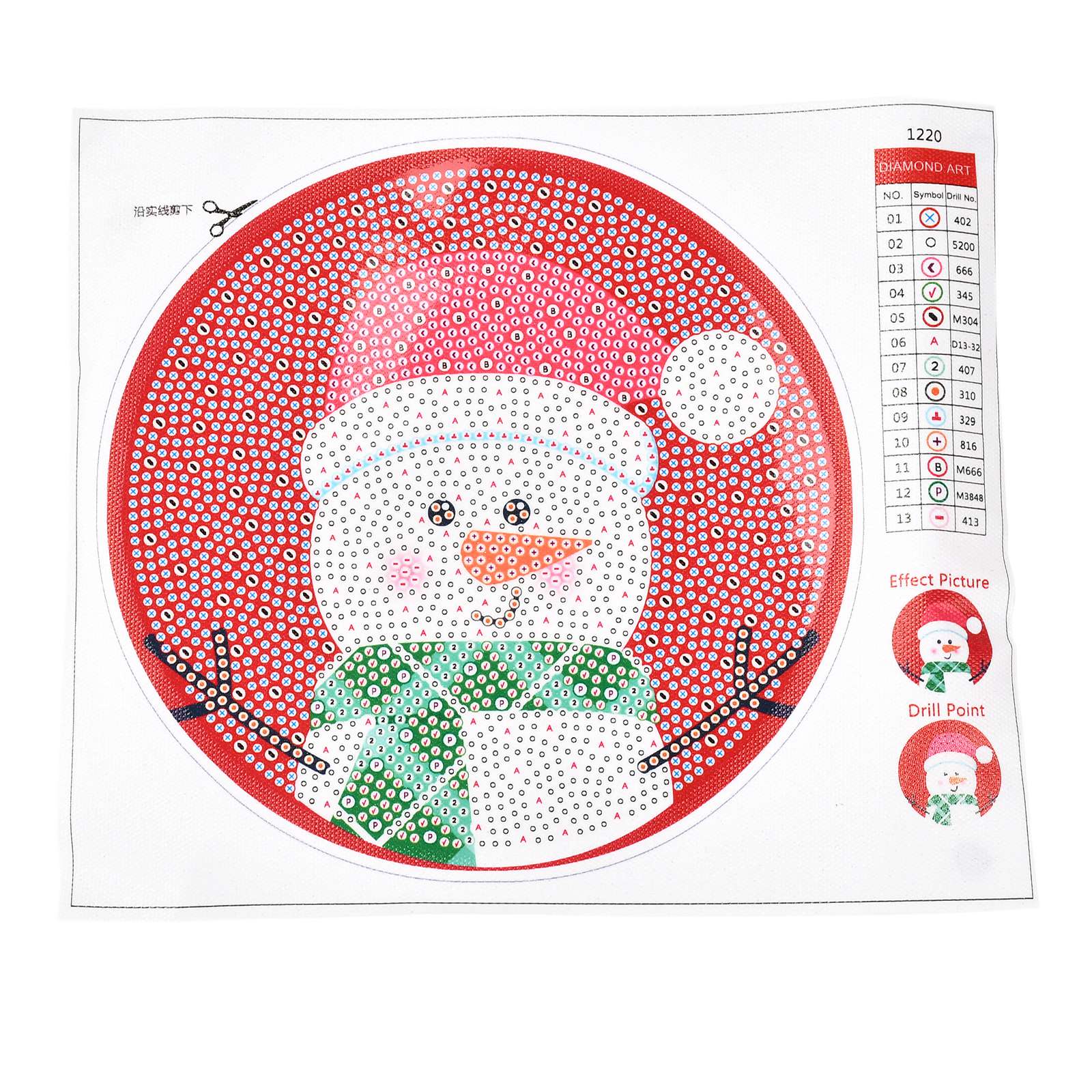 Craspire DIY Christmas Theme Diamond Painting Kits For Kids, Snowman P –  CRASPIRE