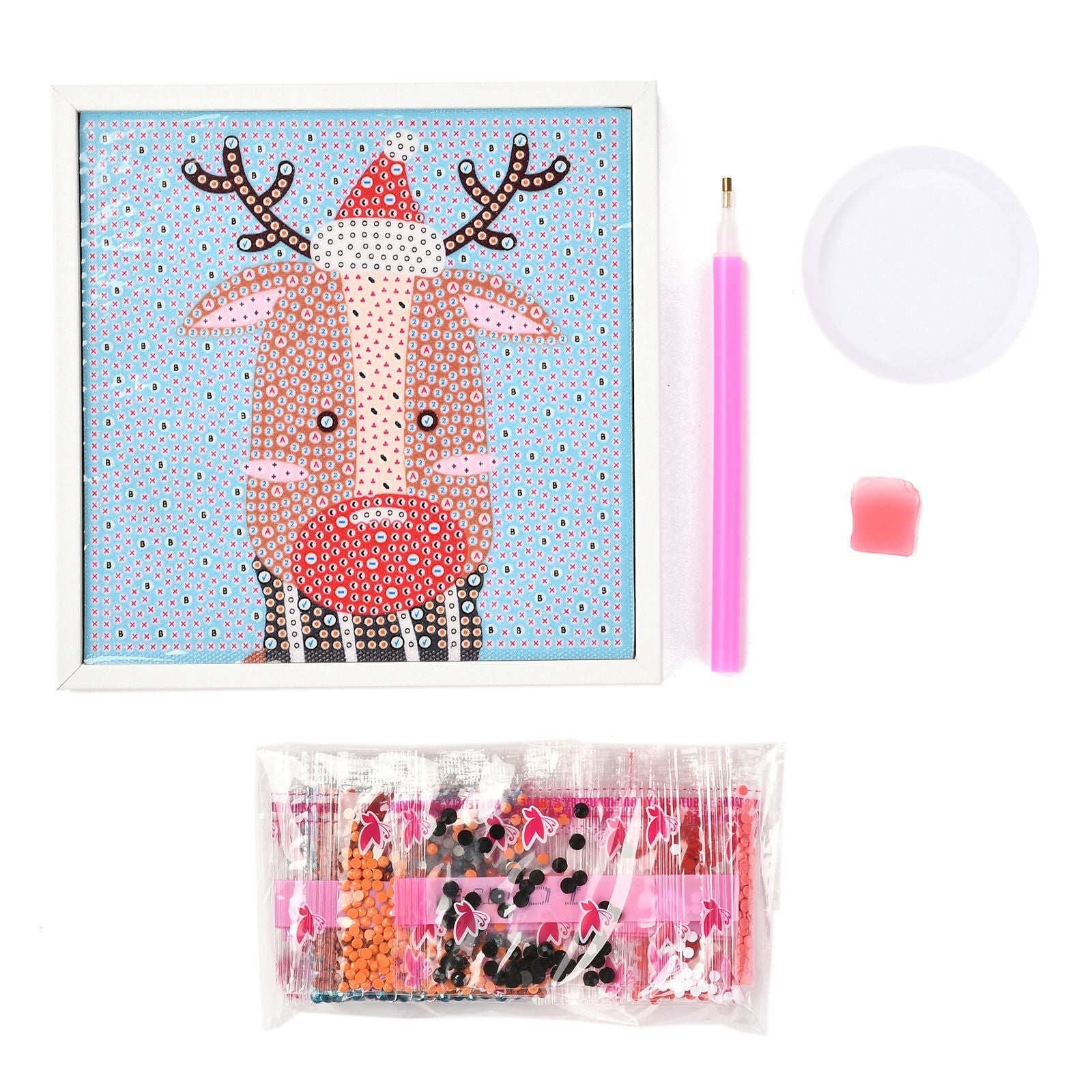 Craspire DIY Christmas Theme Diamond Painting Kits For Kids