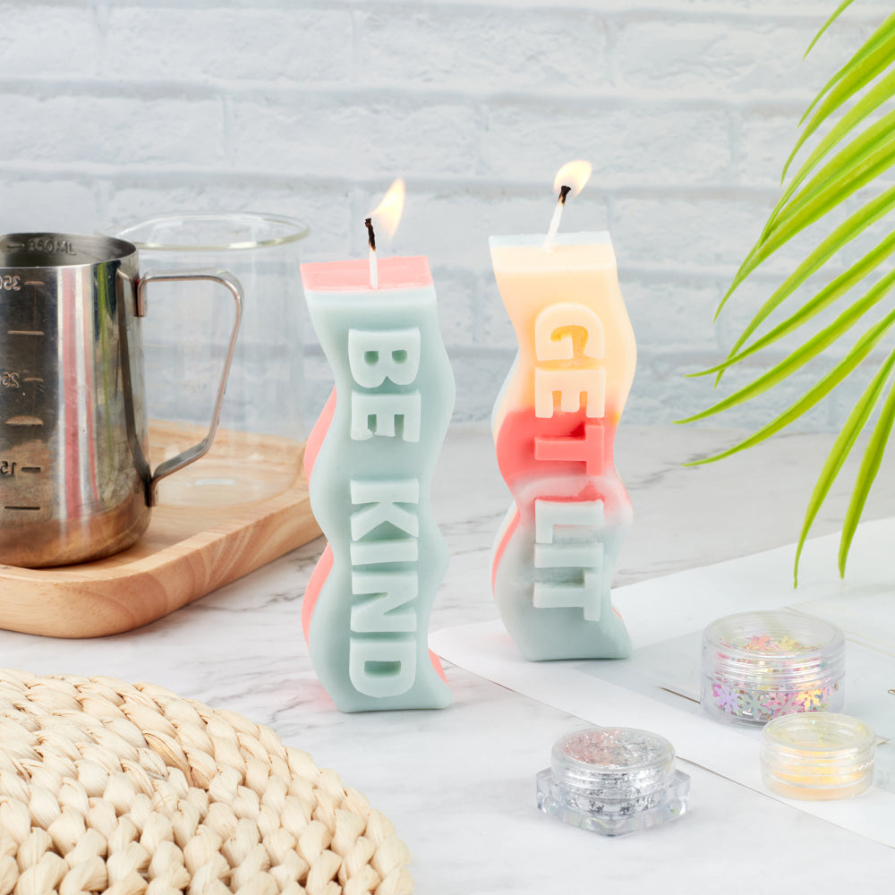 DIY Aromatherapy Candle Mould Iceberg Plastic Mold for Handmade