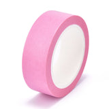 Craspire DIY Solid Color Scrapbook Decorative Paper Tapes, Self Adhesive Tapes, Pearl Pink, 15mm, about 10m/roll