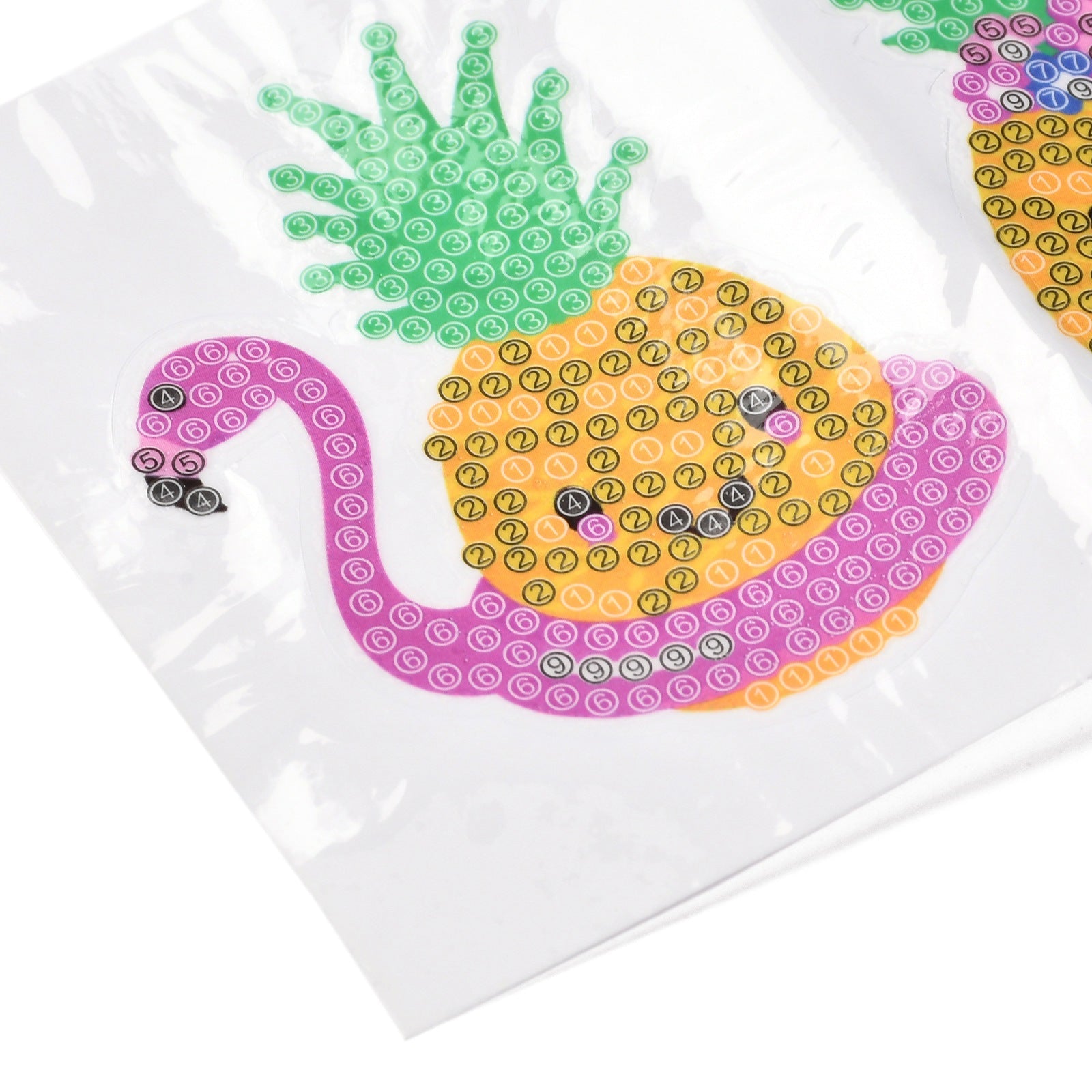 Craspire DIY Dinosaur Diamond Painting Sticker Kits, including