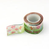 Craspire DIY Scrapbook, with Self Adhesive Tape, Mixed Color, 12mm, about 2.5m/roll, 100rolls/box, box: 115x88x89mm