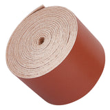 1 Roll 1 Roll 11yd/10m Lychee Pattern Leather Strap Strip 5/8 inch Wide Flat Cord DIY Full Grain Buffalo Leather Strap Belt for Crafts DIY Belts Bracelets Jewelry Leather Watch(Dark red)