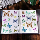 Craspire Beautiful Butterfly Clear Stamps Silicone Stamp Cards for Card Making Decoration and DIY Scrapbooking