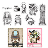 Clear Silicone Stamps Vintage Clear Stamps Gramophone