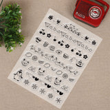 Craspire Lace Penguin Dog Clear Stamps Transparent Silicone Stamp for Card Making Decoration and DIY Scrapbooking