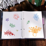 Craspire Flower Plant Clear Stamps Silicone Stamp Cards Plant Rose Daisy Flower Clear Stamps for Card Making Decoration and DIY Scrapbooking