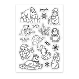 Craspire PVC Plastic Stamps, for DIY Scrapbooking, Photo Album Decorative, Cards Making, Stamp Sheets, Animal Pattern, 16x11x0.3cm