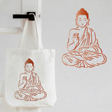 CRASPIRE Plastic Drawing Painting Stencils Templates, Rectangle, Buddha Pattern, 297x210mm