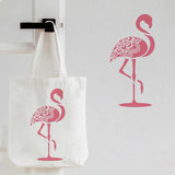 CRASPIRE Plastic Drawing Painting Stencils Templates, Rectangle, Flamingo Pattern, 297x210mm