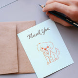 Craspire Rubber Clear Stamps, for Card Making Decoration DIY Scrapbooking, Dog Pattern, 22x18x0.8cm