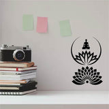 Craspire 8 Sheets 8 Styles PVC Waterproof Wall Stickers, Self-Adhesive Decals, for Window or Stairway Home Decoration, Rectangle, Lotus Pattern, 200x145mm, about 1 sheets/style