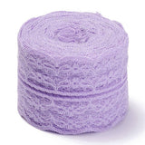 5 Roll Polyester Lace Trim, Lace Ribbon For Sewing Decoration, Plum, 45mm, about 1- 3/4 inch(45mm) wide, about 10.93 yards (10m)/roll