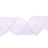 5 Roll Polyester Lace Trim, Lace Ribbon For Sewing Decoration, Plum, 45mm, about 1- 3/4 inch(45mm) wide, about 10.93 yards (10m)/roll