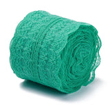 5 Roll Polyester Lace Trim, Lace Ribbon For Sewing Decoration, Sea Green, 45mm, about 1- 3/4 inch(45mm) wide, about 10.93 yards (10m)/roll