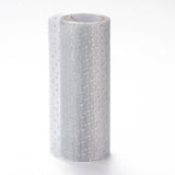 5 Roll Glitter Deco Mesh Ribbons, Tulle Fabric, for Wedding Party Decoration, Skirts Decoration Making, Gainsboro, 5.90~5.94 inch(15~15.1cm),  10yards/roll