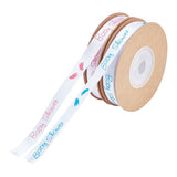 1 Roll Corduroy Fabric Ribbon, Polyester Ribbon, For DIY Hair Bow Making, Pink, 10mm, about 100yard/roll(91.44m/roll)