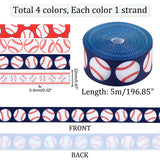 1 Roll Glitter Sparkle Ribbon, Polyester & Nylon Ribbon, Colorful, 3/8 inch(9.5~10mm), about 50yards/roll(45.72m/roll)