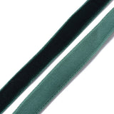 1 Roll Polyester Velvet Ribbon for Gift Packing and Festival Decoration, Olive, 1/2inch(13mm), about 25yards/roll(22.86m/roll)