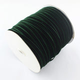 1 Roll Polyester Velvet Ribbon for Gift Packing and Festival Decoration, Olive, 1/2inch(13mm), about 25yards/roll(22.86m/roll)