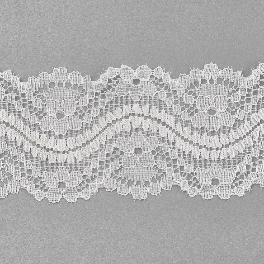 CRASPIRE 1 pc 3 Yards/2.74m Embroidery Organza Lace Trim with