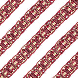 13 Yards(11.5m) Braid Trim Polyester Woven Gimp Trim Brown 3/4 inch(19mm) Width Handmade Basic Trim for Costume DIY Crafts Sewing Jewelry Making Home Curtain Decoration