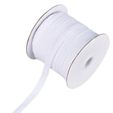 1 Roll Cotton Twill Tape Ribbons, Herringbone Ribbons, for Sewing Craft, White, 3/8 inch(10mm), about 80yards/roll(73.15m/roll)