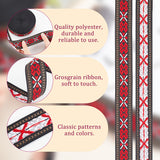 10 Yard Embroidered Polyester Jacquard Ribbon, Car Pattern, for DIY Child Clothing, Shoes, Hats Accessories and Birthday Gift Wrapping, Colorful, 5/8(16mm)