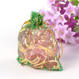 1 Bag Organza Bags, Mixed Color, 9~10x11~12cm