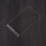 1000 pc Rectangle Cellophane Bags, Clear, 10.5x5cm, Unilateral Thickness: 0.05mm, Inner Measure: 8.5x5cm