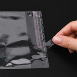 500 pc Rectangle Cellophane Bags, Clear, 16x12cm, Unilateral Thickness: 0.05mm, Inner Measure: 13x12cm