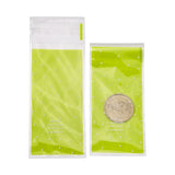 1 Bag Rectangle Plastic Cellophane Bags, for Lipstick Packaging, Polka Dot Pattern, Lime Green, 13x5cm, Unilateral Thickness: 0.035mm, Inner Measure: 10x5cm, about 96~100pcs/bag