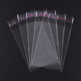 2000 pc Cellophane Bags, Clear, 11x6cm, Unilateral Thickness: 0.0125mm, Inner Measure: 8.8x6cm