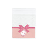 1 Bag Rectangle OPP Cellophane Bags, Pink, 12.8x9.9cm, Unilateral Thickness: 0.035mm, Inner Measure: 10.1x9.9cm, about 95~100pcs/bag