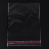 1000 pc Rectangle OPP Cellophane Bags, Clear, 12x8x0.02cm, Inner Measure: 9x8cm