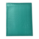 100 pc Matte Film Package Bags, Bubble Mailer, Padded Envelopes, Rectangle, Teal, 31.2x23.8x0.2cm