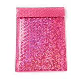 50 pc Laser Film Package Bags, Bubble Mailer, Padded Envelopes, Rectangle, Deep Pink, 24x15x0.6cm