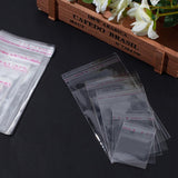 1 Set 2000Pcs 5 Sizes Clear Resealable Cellophane Bags, Self Adhesive Sealing OPP Plastic Food Treat Cello Bags Great for Bakery Bread Candy Cookie Pastry Soap Candle Gift Wrapping