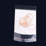 1000 pc OPP Cellophane Bags, Rectangle, Clear, 17.5x7cm, Unilateral Thickness: 0.045mm, Inner Measure: 12.5x7cm