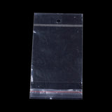 1000 pc OPP Cellophane Bags, Rectangle, Clear, 14x5cm, Unilateral Thickness: 0.045mm, Inner Measure: 9x5cm