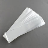 1000 pc OPP Cellophane Bags, Rectangle, Clear, 25x5cm, Unilateral Thickness: 0.035mm