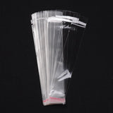 1000 pc OPP Cellophane Bags, Rectangle, Clear, 26.5x4cm, Unilateral Thickness: 0.035mm, Inner Measure: 21x4cm