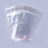 1000 pc OPP Cellophane Bags, Rectangle, Clear, 14x7cm, Unilateral Thickness: 0.035mm, Inner Measure: 8.5~9x7cm