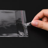 1000 pc OPP Cellophane Bags, Rectangle, Clear, 14x8cm, Unilateral Thickness: 0.035mm, Inner Measure: 9x8cm