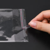 1000 pc OPP Cellophane Bags, Rectangle, Clear, 14x9cm, Unilateral Thickness: 0.035mm, Inner Measure: 10.5x9cm